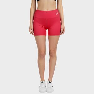 Gymshark Pink Biker Shorts Womens Small High Rise Compression Workout